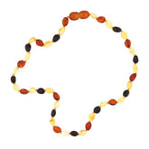 Baby Drop Amber Teeth Necklace